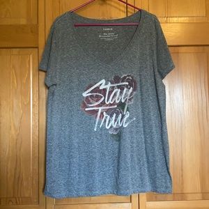 Torrid v neck tee